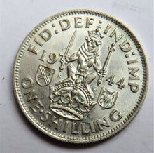 Load image into Gallery viewer, 1944 King George VI Silver Shilling Coin - Scottish
