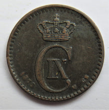 Load image into Gallery viewer, 1879 Denmark One Ore Coin Collectable Date
