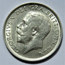 Load image into Gallery viewer, 1918 King George V Silver Shilling Coin - Great Britain
