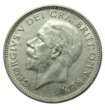 Load image into Gallery viewer, 1926 King George V Silver Shilling Coin - Great Britain
