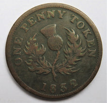 Load image into Gallery viewer, 1832 Province Of Nova Scotia One Penny Token
