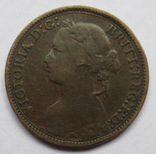 Load image into Gallery viewer, 1879 Queen Victoria Farthing Coin - Great Britain
