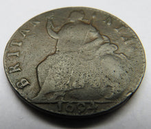 Load image into Gallery viewer, 1694 William &amp; Mary Halfpenny Coin
