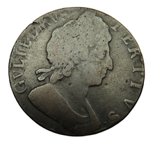 Load image into Gallery viewer, 1697 King William III Halfpenny Coin
