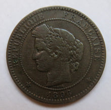 Load image into Gallery viewer, 1896-A France 10 Centimes Coin
