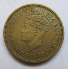 Load image into Gallery viewer, 1949 King George VI British West Africa One Shilling Coin
