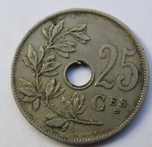 Load image into Gallery viewer, 1927 Belgium 25 Centimes Coin
