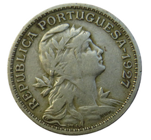 Load image into Gallery viewer, 1927 Portugal 50 Centavos Coin
