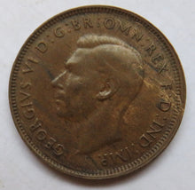 Load image into Gallery viewer, 1948 King George VI New Zealand Halfpenny Coin
