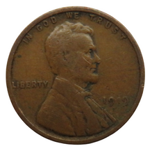 Load image into Gallery viewer, 1919 USA Lincoln One Cent Coin
