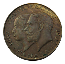 Load image into Gallery viewer, 1867-1927 Confederation Of Canada Medal
