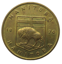 Load image into Gallery viewer, Vintage 1960&#39;s Canada Token Manitoba 1870 / Prairie Crocus Pulsatille
