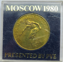 Load image into Gallery viewer, 1980 Moscow Olympics Cased Medal Presented By Pye
