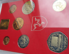 Load image into Gallery viewer, 1980 Isle of Man Diamond Finish Decimal Coin Set
