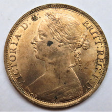 Load image into Gallery viewer, 1887 Queen Victoria One Penny Coin In High Grade
