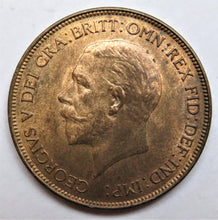 Load image into Gallery viewer, 1930 King George V One Penny Coin - Great Britain - High Grade
