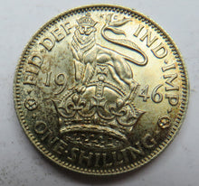 Load image into Gallery viewer, 1946 King George VI (English) Silver Shilling Coin - Great Britain
