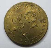 Load image into Gallery viewer, 1960&#39;s Canada Commemorative Coin / Token Wild Rose Alberta
