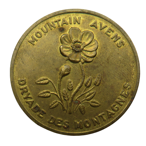 1960's Canada Commemorative Coin / Token Mountain Avens Northwest Territories