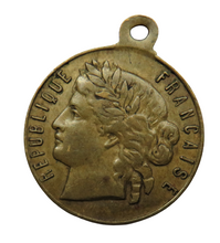 Load image into Gallery viewer, 1898 French Medal - Souvenir Dela Fete 17 Juillet 1898 Saleux
