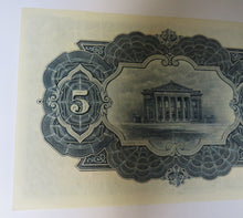 Load image into Gallery viewer, 1943 The Commercial Bank Of Scotland £5 Five Pound Banknote GVF
