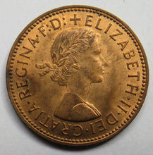 Load image into Gallery viewer, 1966 Queen Elizabeth II Halfpenny Coin - Great Britain
