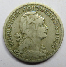 Load image into Gallery viewer, 1929 Portugal 50 Centavos Coin
