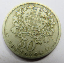 Load image into Gallery viewer, 1929 Portugal 50 Centavos Coin
