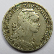 Load image into Gallery viewer, 1927 Portugal 50 Centavos Coin
