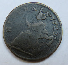 Load image into Gallery viewer, 1723 William Woods Halfpenny Coin - Colonial - Ireland / America
