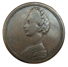 Load image into Gallery viewer, Charlotte Queen Of Great Britain 1773 Medal By John Kirk
