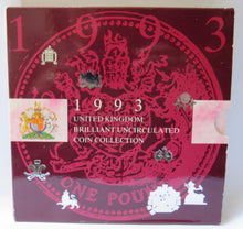 Load image into Gallery viewer, 1993 United Kingdom Brilliant Uncirculated Coin Collection
