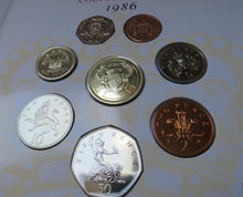 Load image into Gallery viewer, 1986 United Kingdom Brilliant Uncirculated Coin Collection
