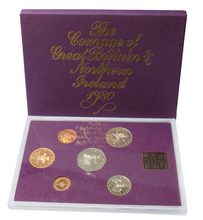 Load image into Gallery viewer, 1980 Coinage Of Great Britain &amp; Northern Ireland Proof Set
