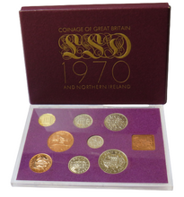 Load image into Gallery viewer, 1970 Coinage Of Great Britain &amp; Northern Ireland Proof Set
