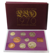 Load image into Gallery viewer, 1970 Coinage Of Great Britain &amp; Northern Ireland Proof Set
