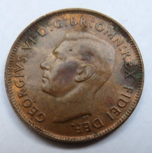 Load image into Gallery viewer, 1951 King George VI Australia Halfpenny Coin
