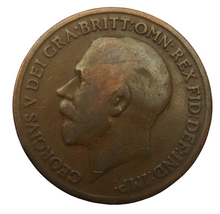 Load image into Gallery viewer, 1918-KN King George V One Penny Coin - Great Britain
