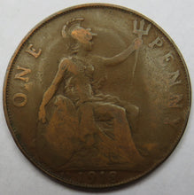 Load image into Gallery viewer, 1918-KN King George V One Penny Coin - Great Britain
