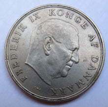 Load image into Gallery viewer, 1960 Denmark 5 Kroner Coin
