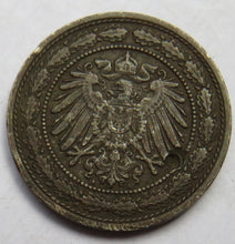 Load image into Gallery viewer, 1892-A German Empire 20 Pfennig Coin
