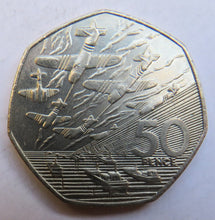 Load image into Gallery viewer, 1994 Great Britain 50p Fifty Pence Coin - D-Day Landing
