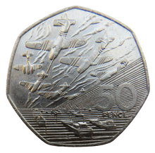 Load image into Gallery viewer, 1994 Great Britain 50p Fifty Pence Coin - D-Day Landing
