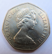 Load image into Gallery viewer, 1983 Queen Elizabeth II 50p Fifty Pence Coin In Higher Grade
