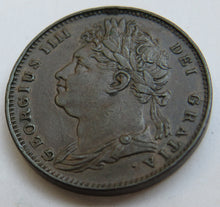 Load image into Gallery viewer, 1822 King George IV Farthing Coin
