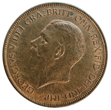 Load image into Gallery viewer, 1935 King George V 1d One Penny Coin
