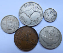 Load image into Gallery viewer, 1963 Eire Ireland Set Of 5 Coins (Partial Set)
