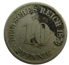 Load image into Gallery viewer, 1876-F Germany 10 Pfennig Coin
