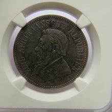 Load image into Gallery viewer, 1897 South Africa  Silver 2 &amp; 1/2 shillings Coin - AU Details
