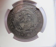 Load image into Gallery viewer, 1897 South Africa  Silver 2 &amp; 1/2 shillings Coin - AU Details
